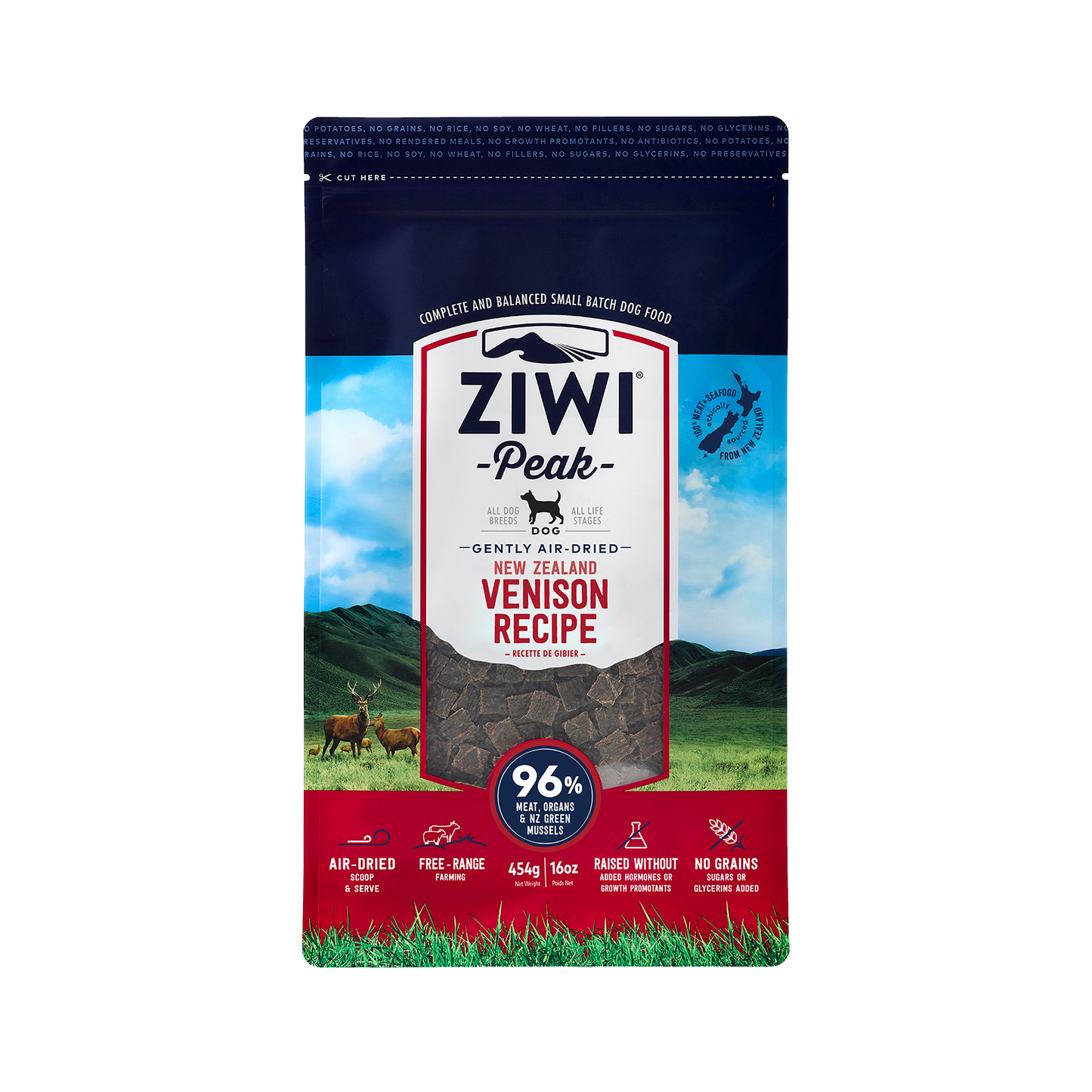 Ziwi Peak Air Dried Venison Dog Food