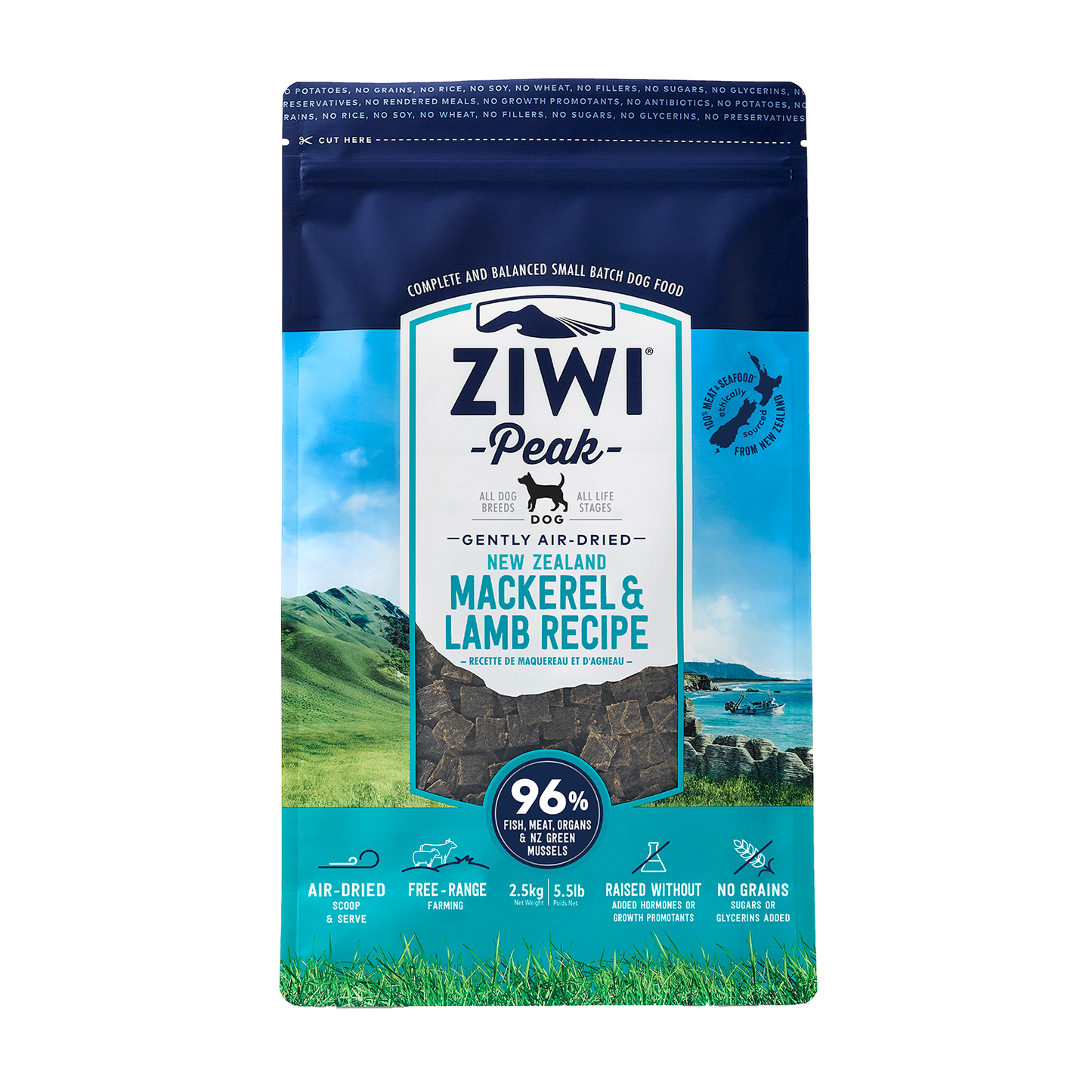 Ziwi Peak Air Dried Mackerel & Lamb Dog Food