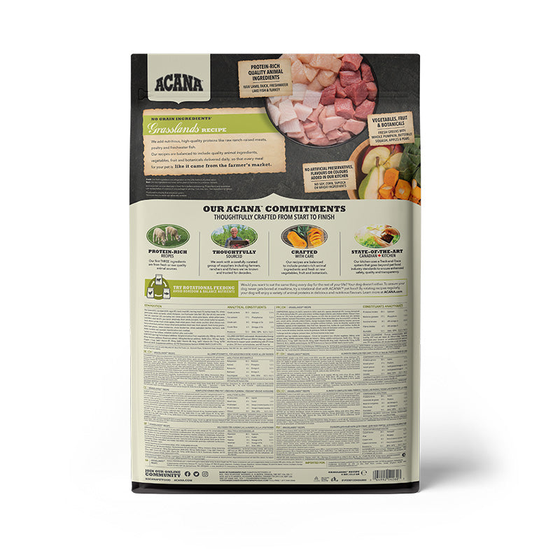 ACANA Highest Protein Grasslands Dog Recipe
