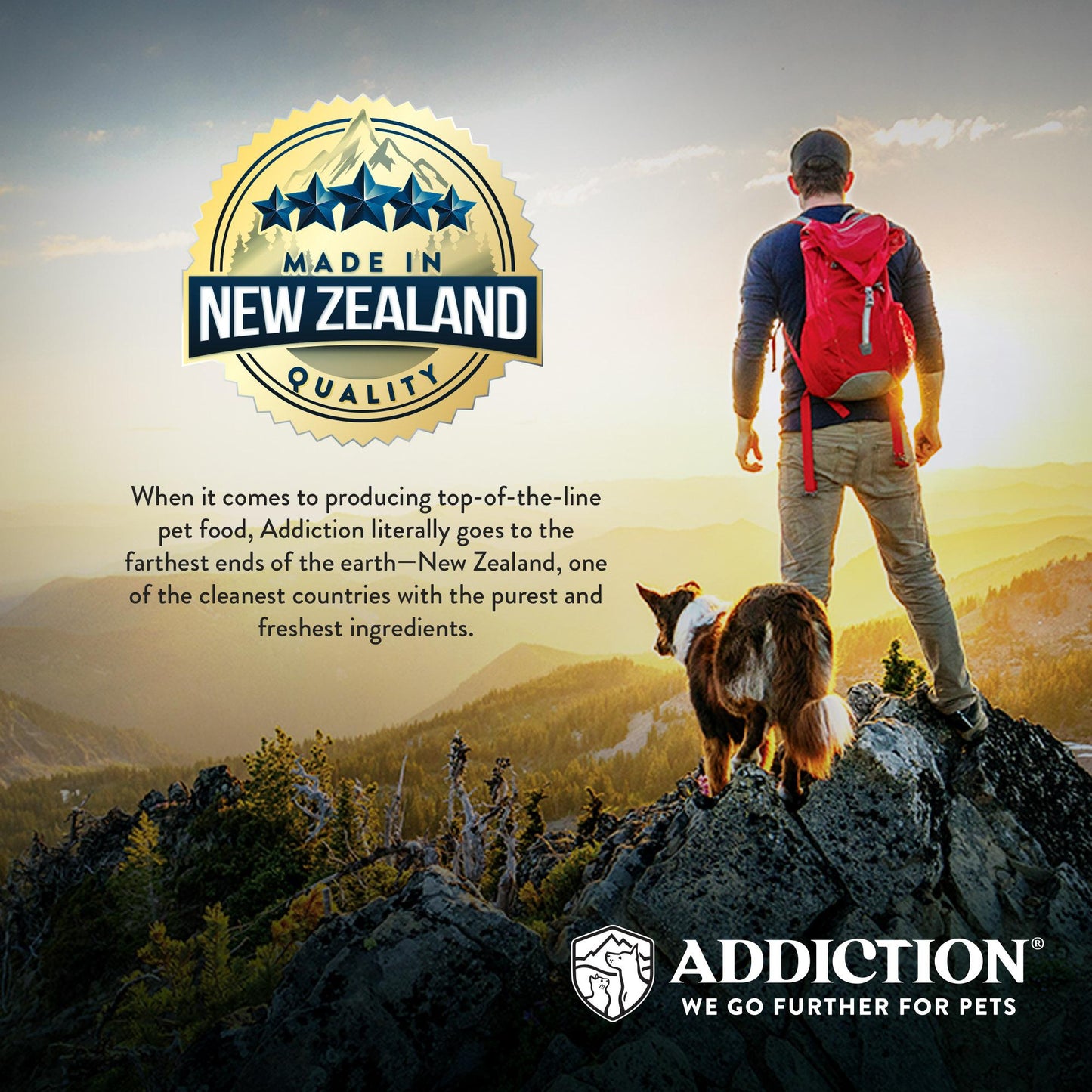 Addiction MEGA, Complete & Balanced, Lamb & Beef Dry Dog Food