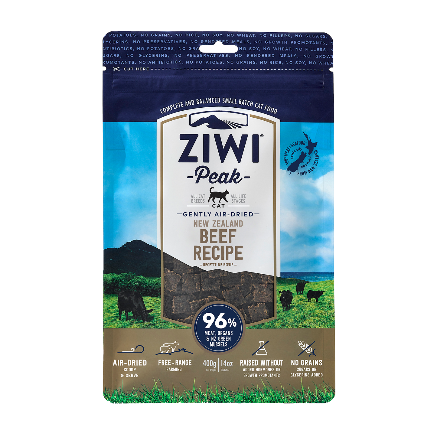 Ziwi Peak Beef Air Dried Cat Food