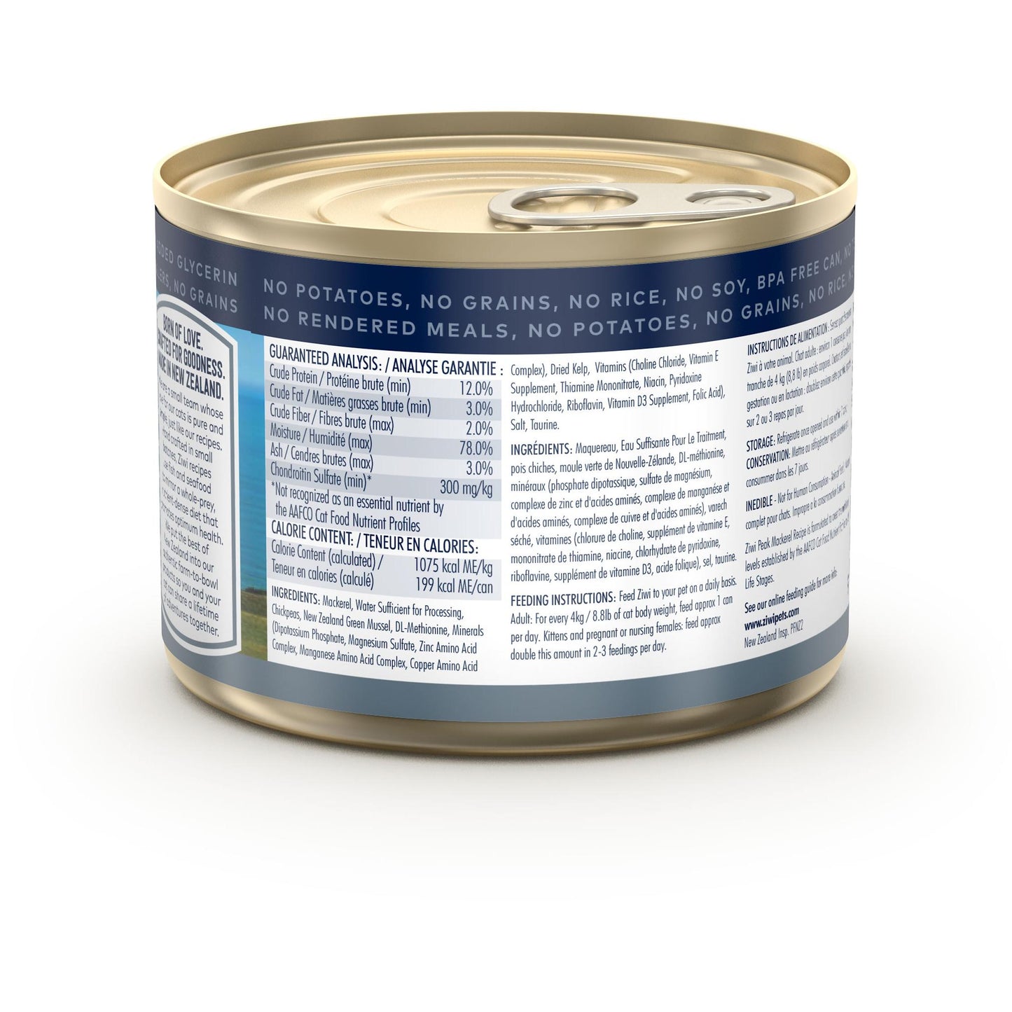 Ziwi Peak Mackerel Wet Cat Food