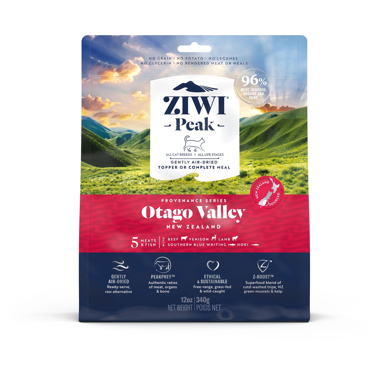Ziwi Peak Provenance Air Dried Otago Valley Cat Food