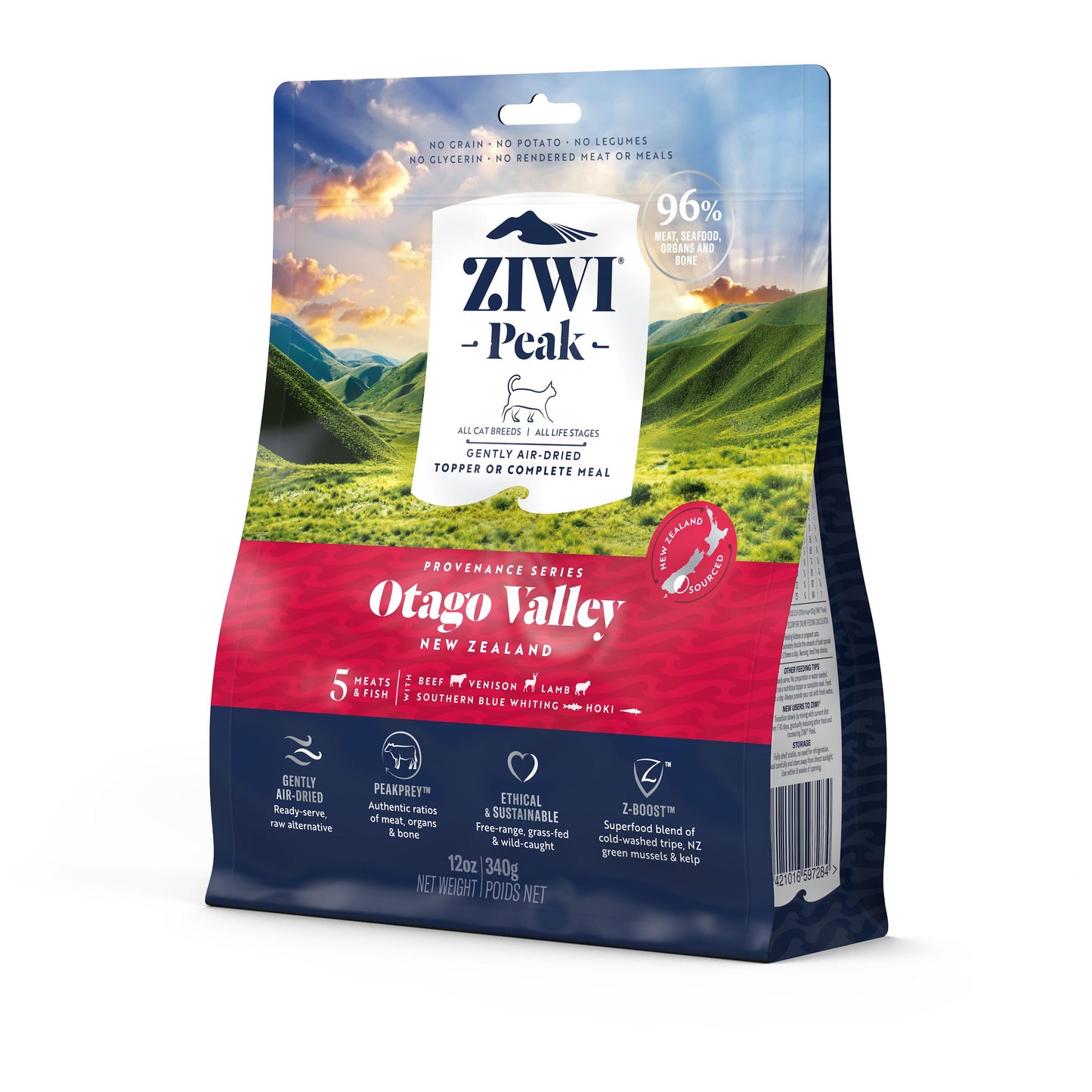 Ziwi Peak Provenance Air Dried Otago Valley Cat Food
