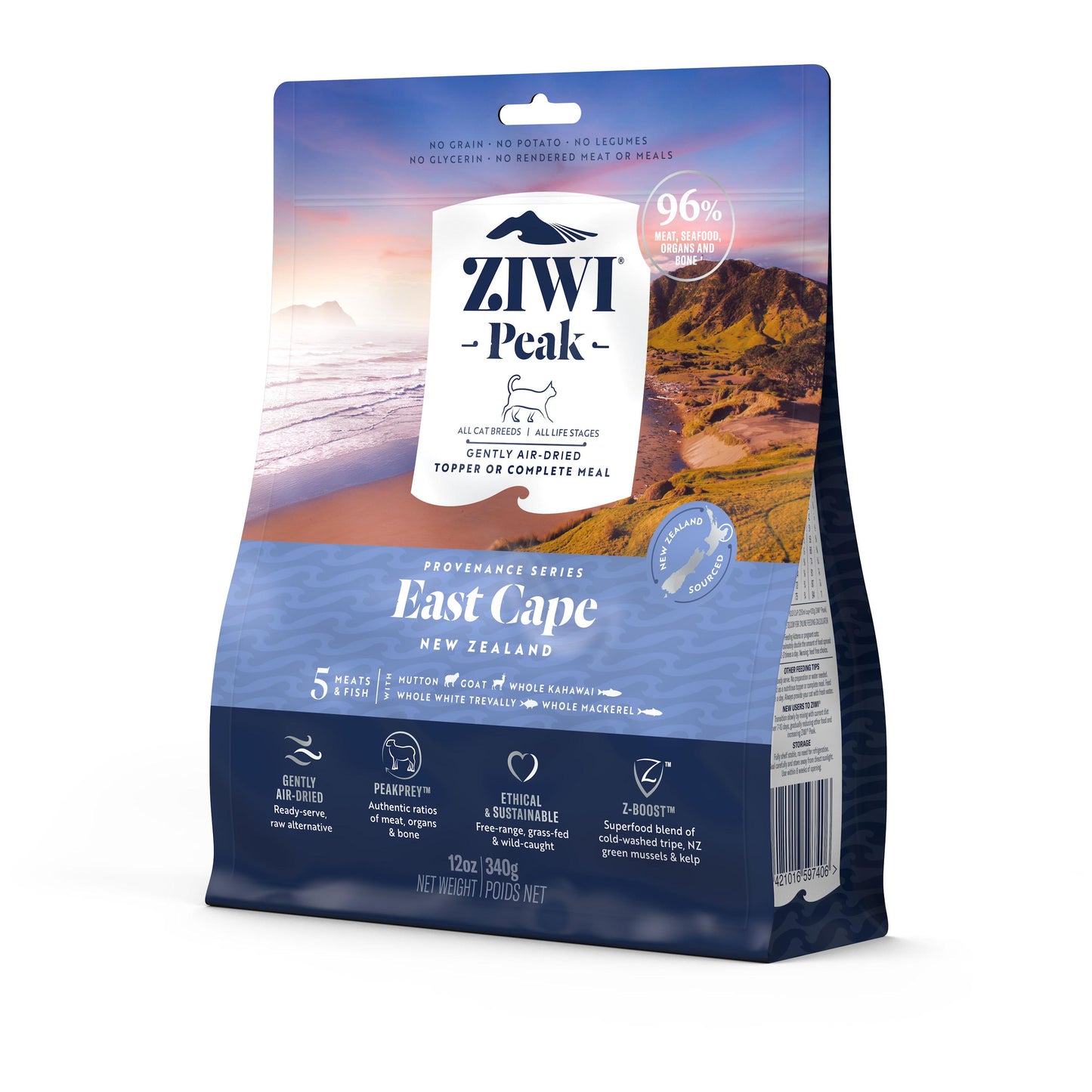 Ziwi Peak Provenance Air Dried East Cape Cat Food