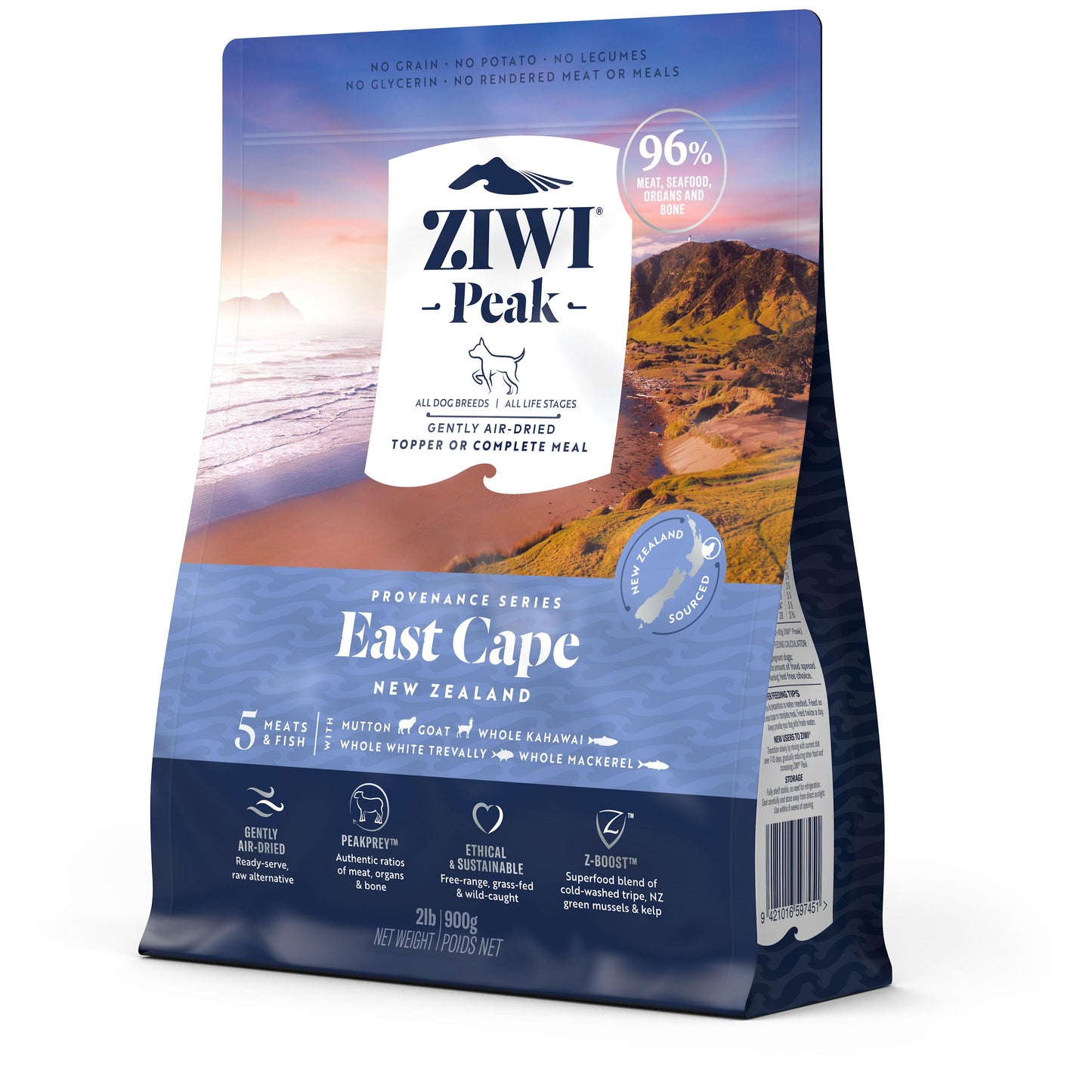 Ziwi Peak Provenance Air Dried East Cape Dog Food