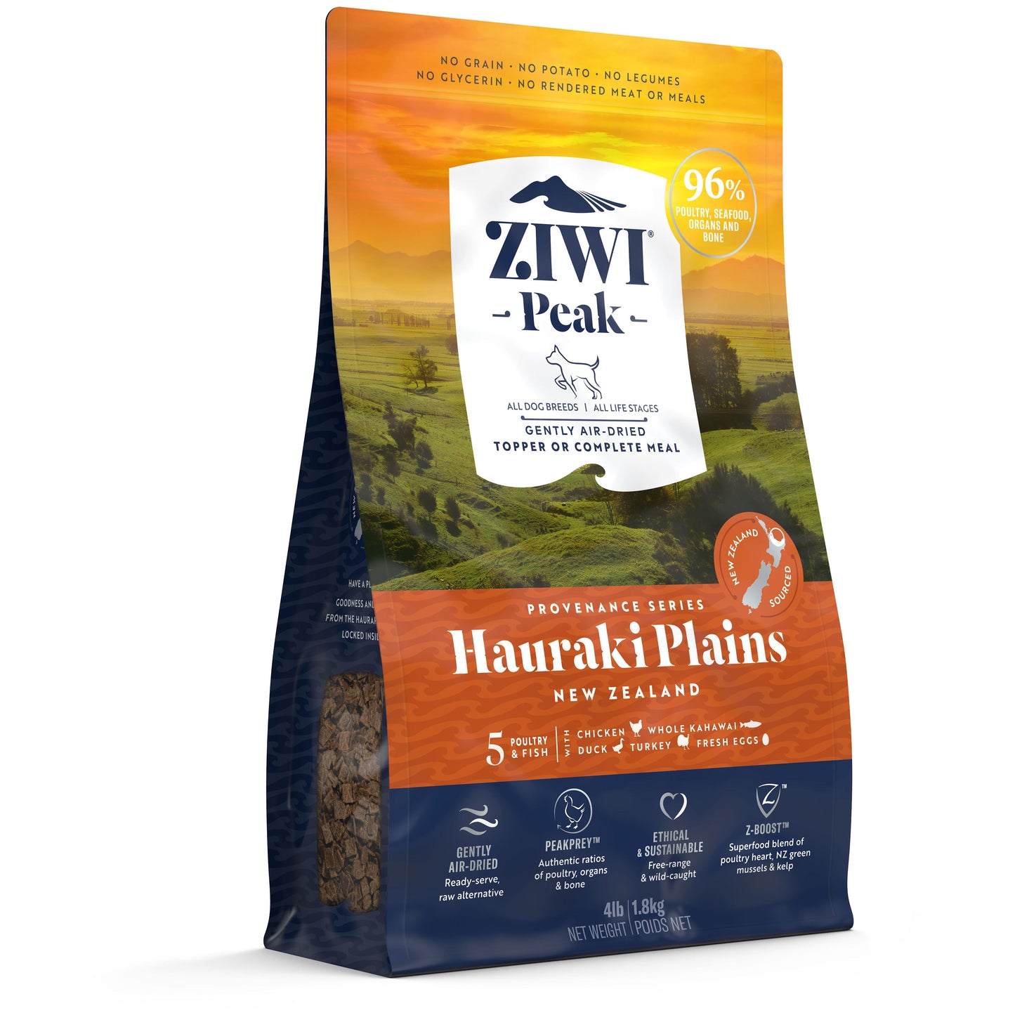 Ziwi Peak Provenance Air Dried Hauraki Plains Dog Food