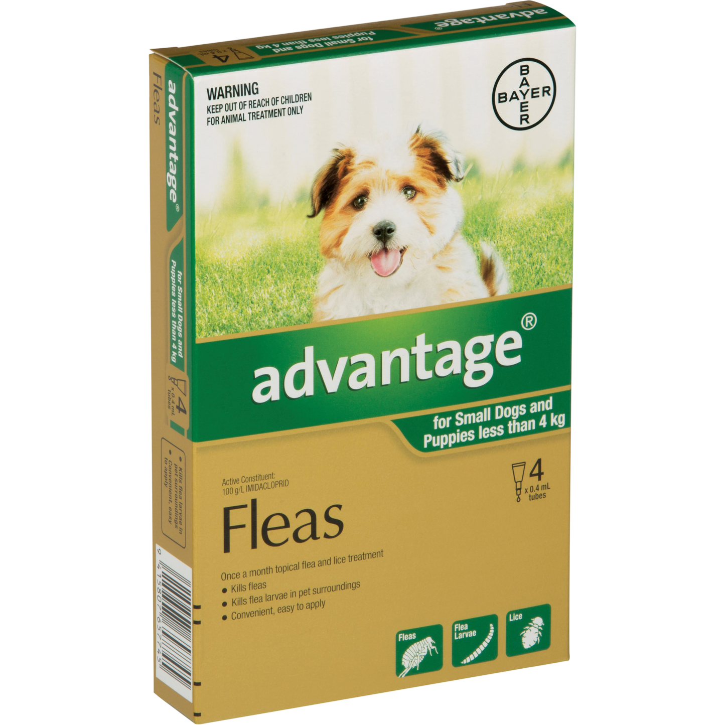 Advantage Small Dog (0-4kg)