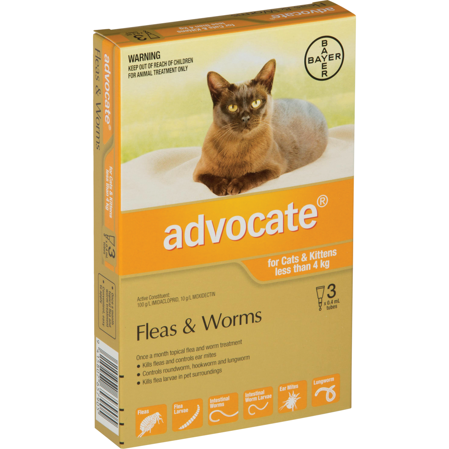 Advocate Small Cat (0-4kg)