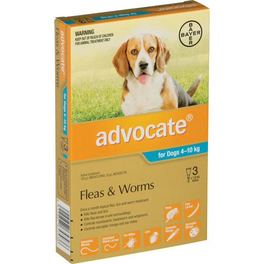 Advocate Medium Dog (4 - 10kg)