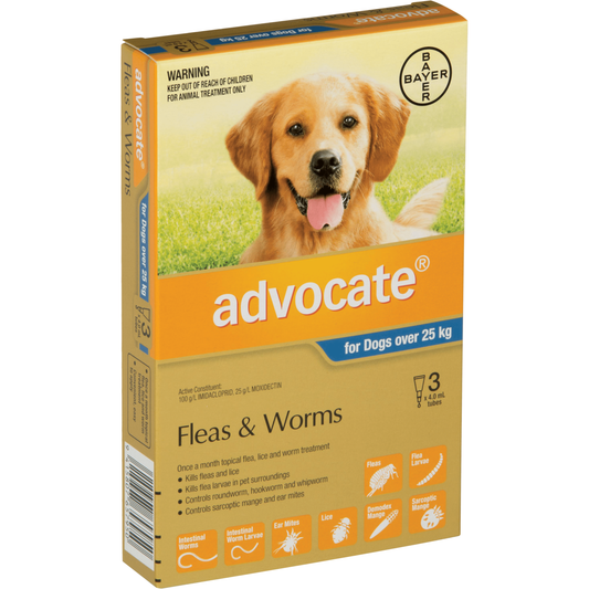 Advocate X Large Dog (25kg+)