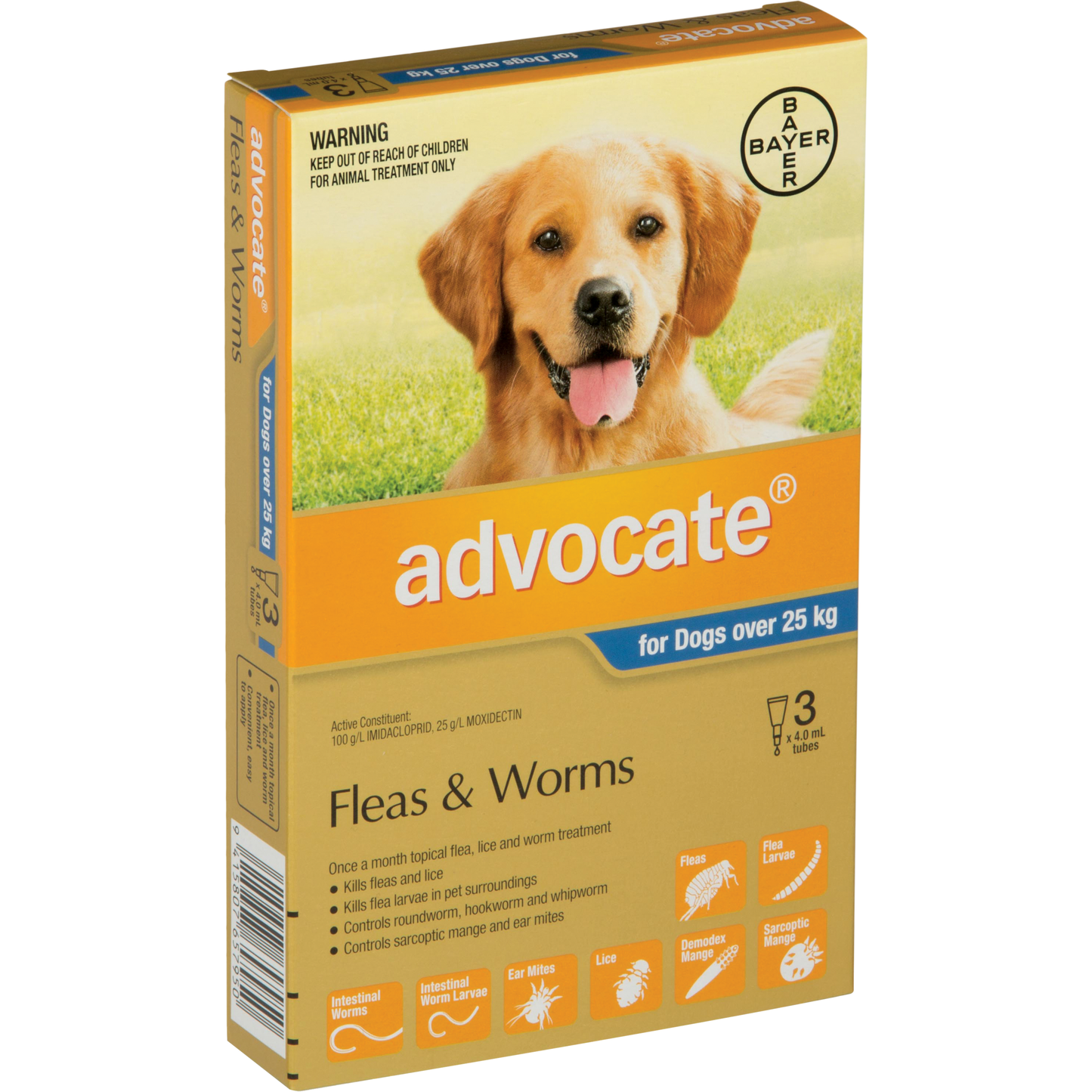 Advocate X Large Dog (25kg+)
