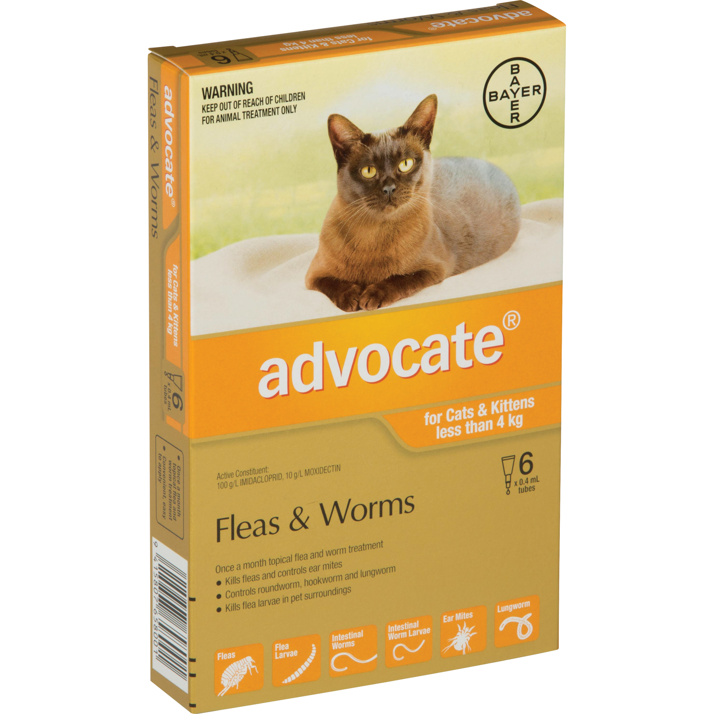 Advocate Small Cat (0-4kg)