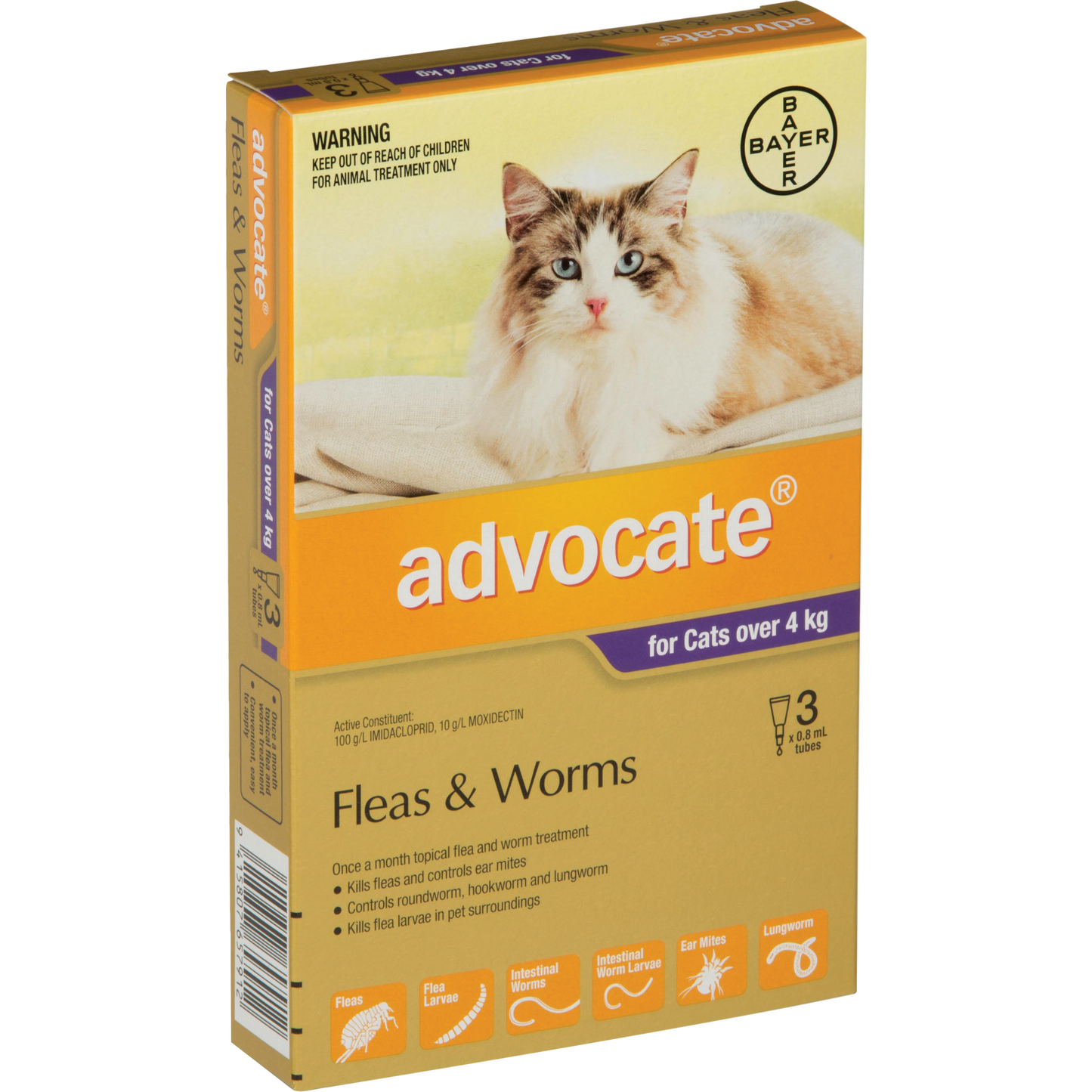 Advocate Large Cat (4kg+)