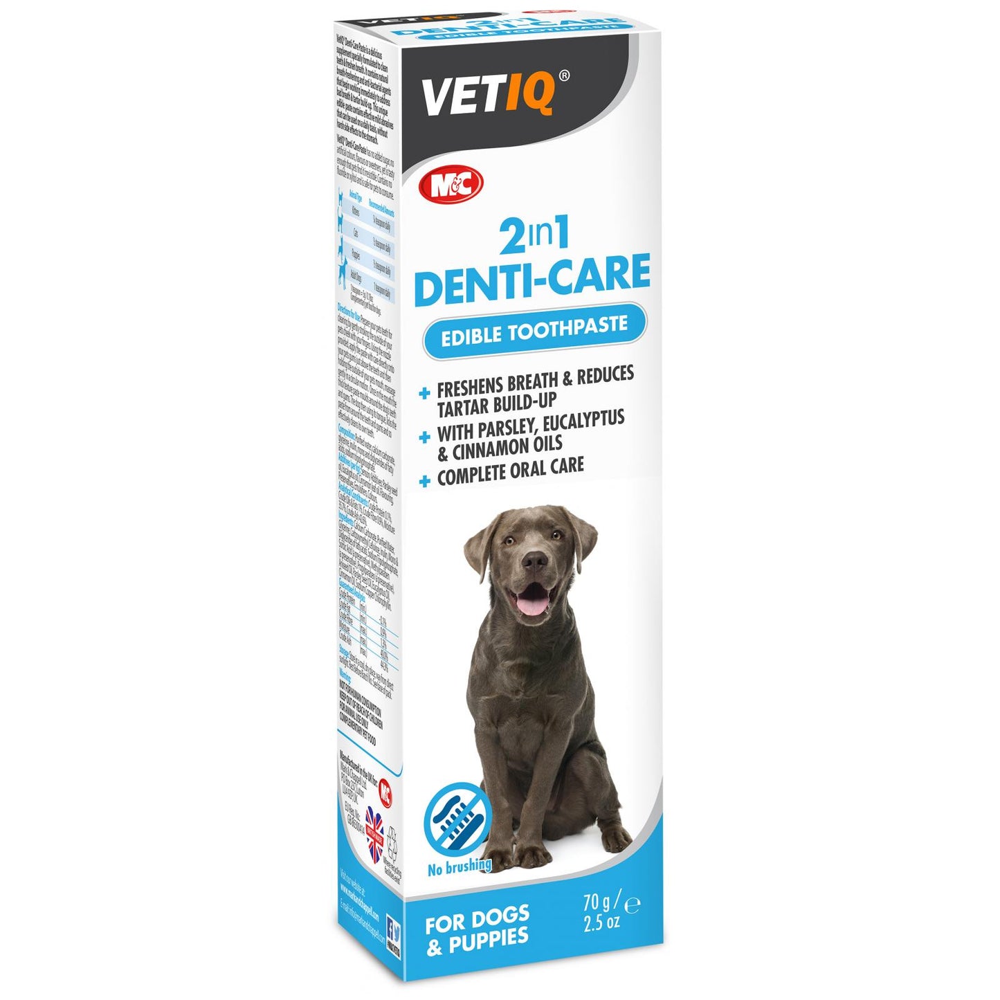 VetIQ 2-in-1 Denti-Care Toothpaste 70g