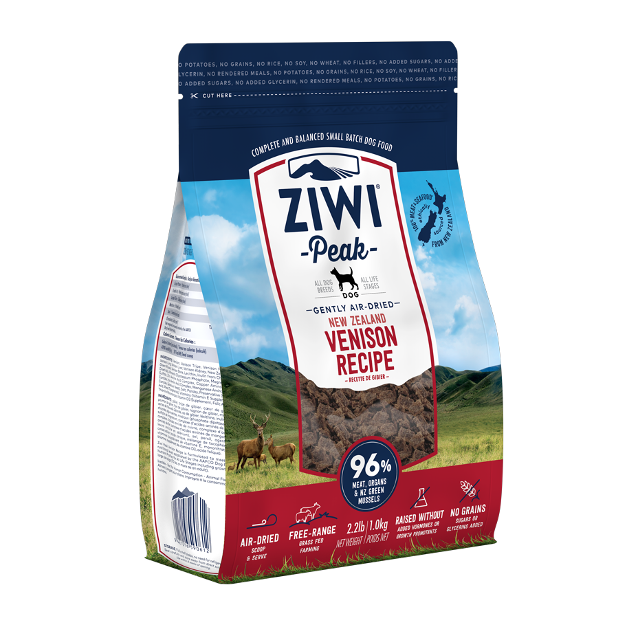 Ziwi Peak Air Dried Venison Dog Food