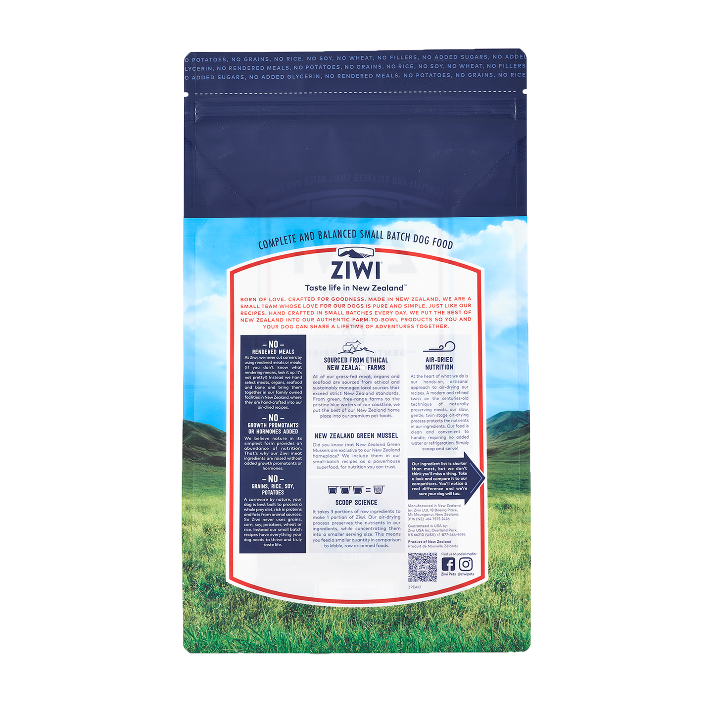 Ziwi Peak Air Dried Venison Dog Food