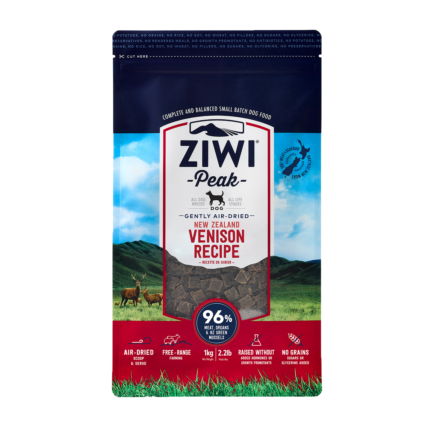 Ziwi Peak Air Dried Venison Dog Food