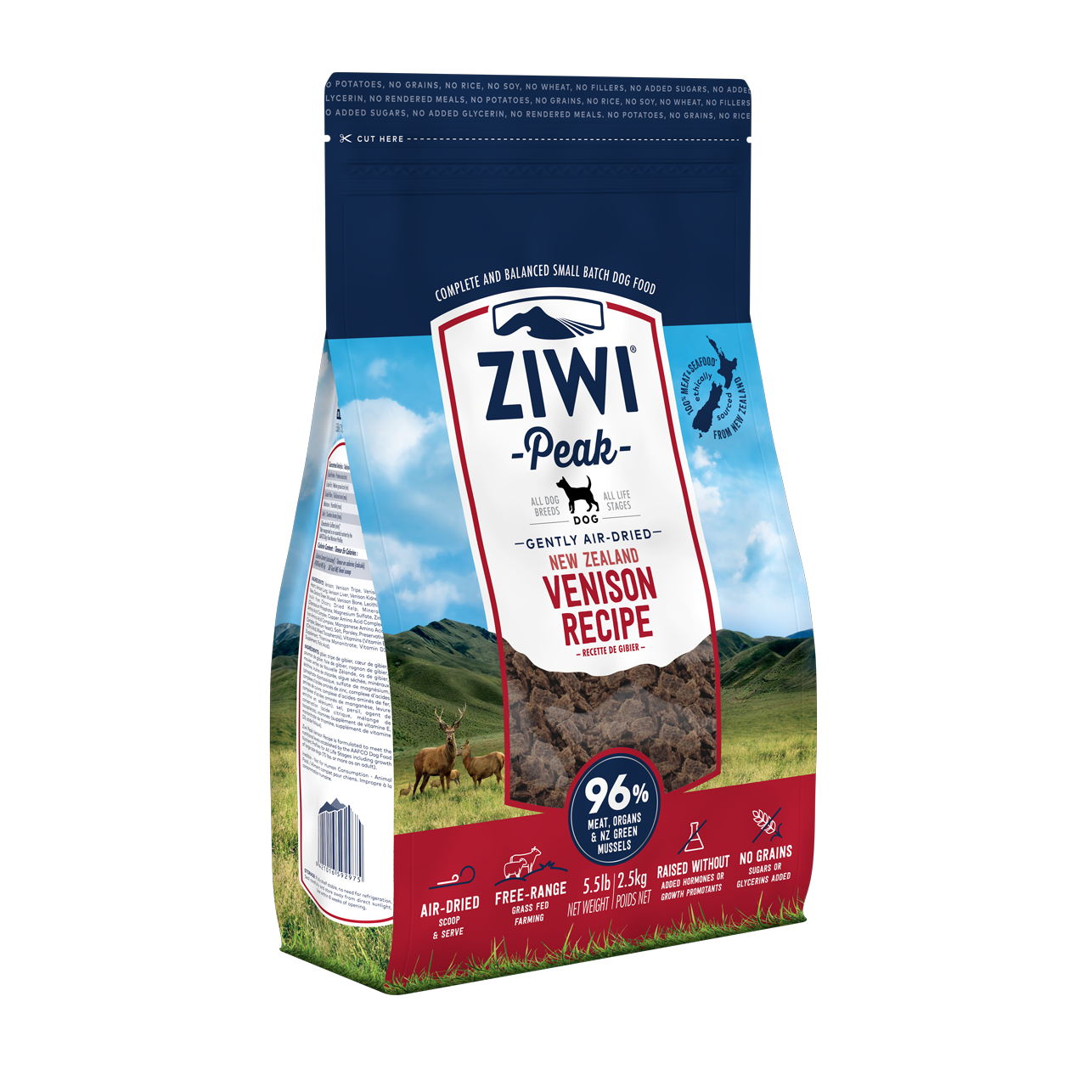 Ziwi Peak Air Dried Venison Dog Food