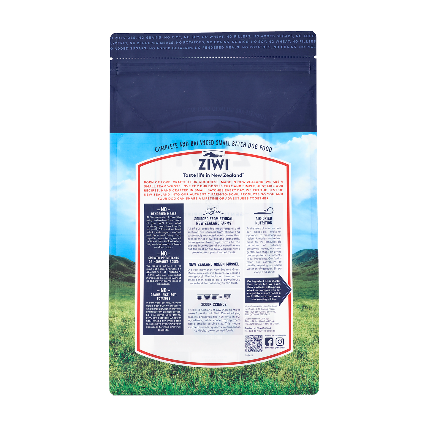 Ziwi Peak Air Dried Venison Dog Food