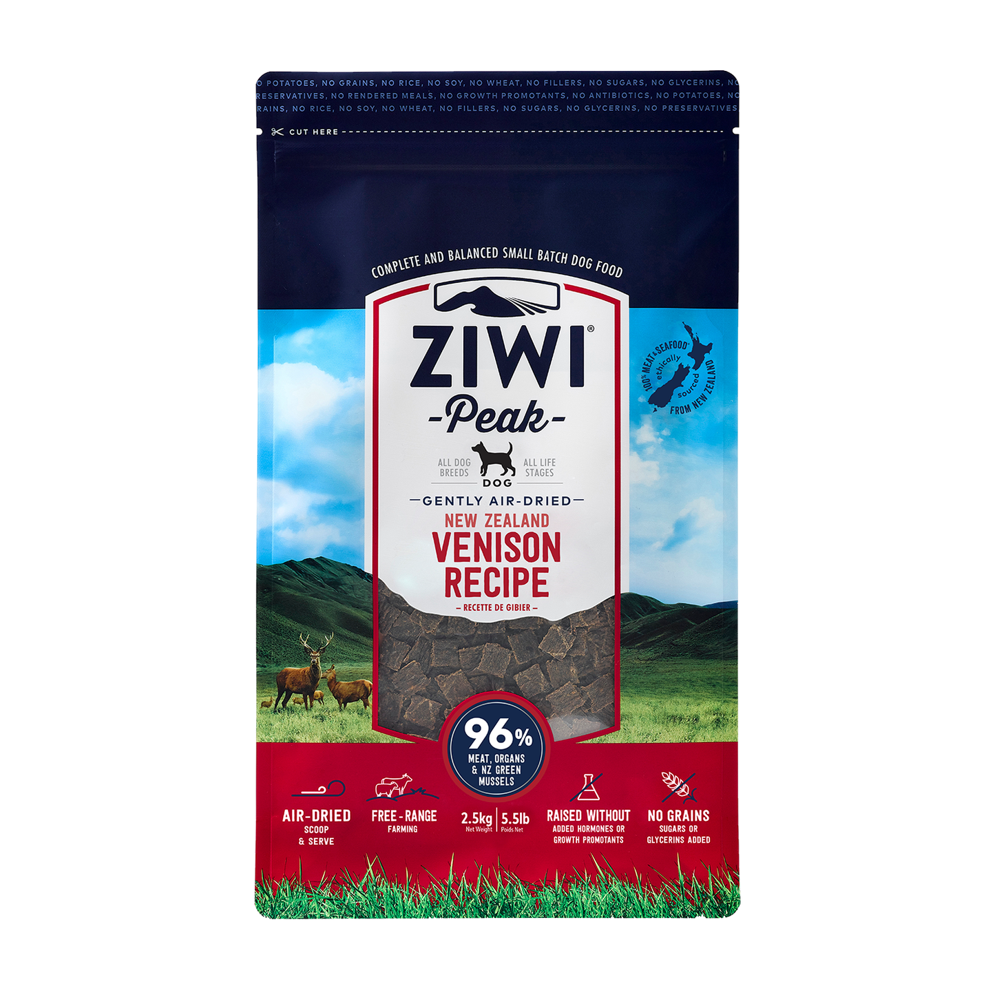 Ziwi Peak Air Dried Venison Dog Food