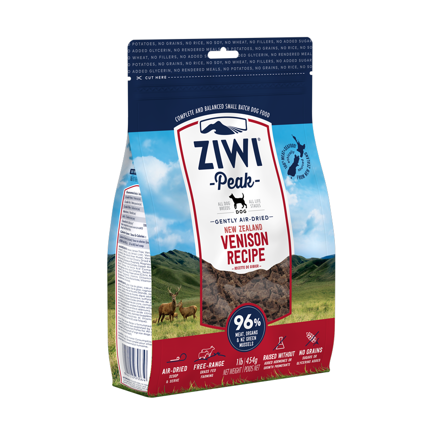 Ziwi Peak Air Dried Venison Dog Food