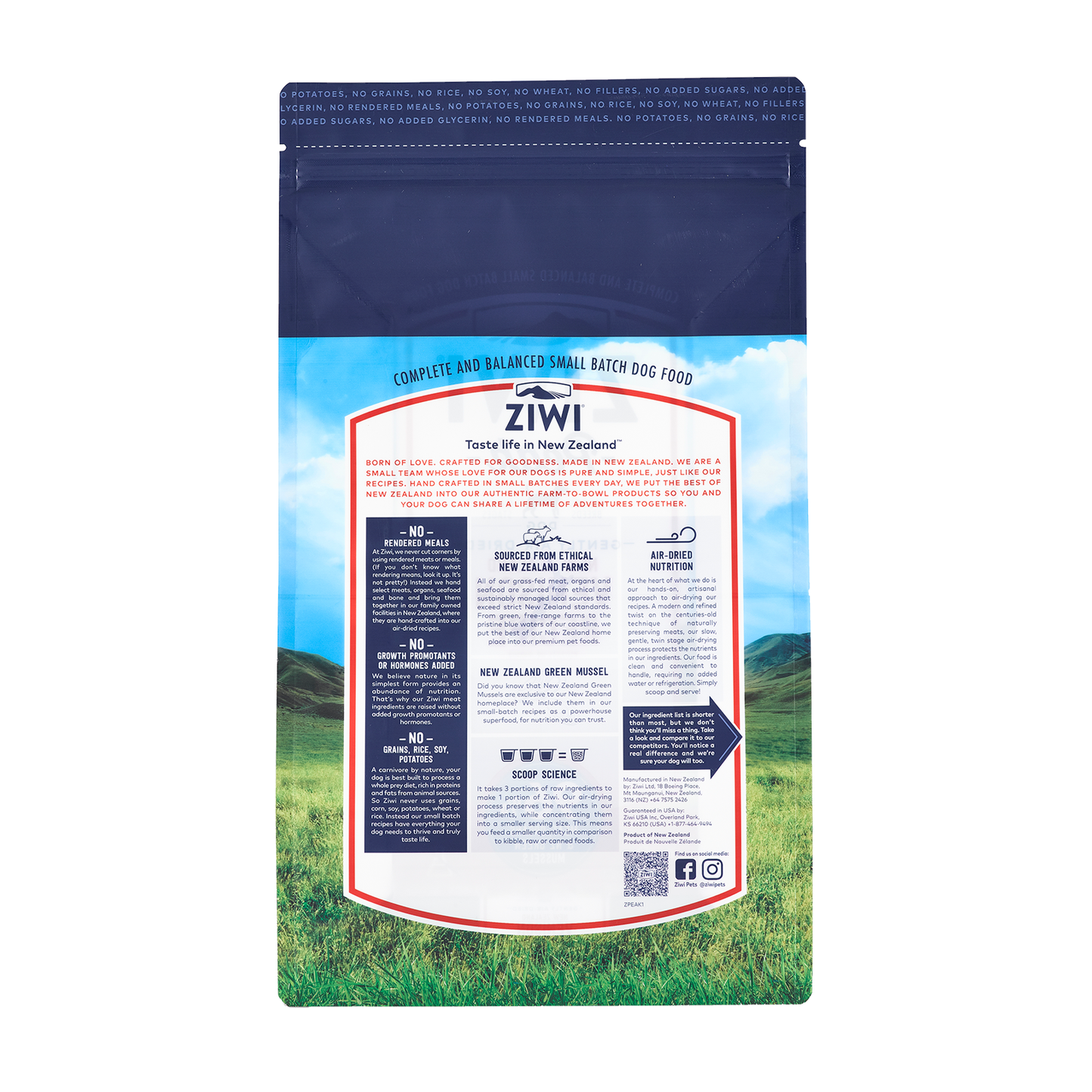 Ziwi Peak Air Dried Venison Dog Food