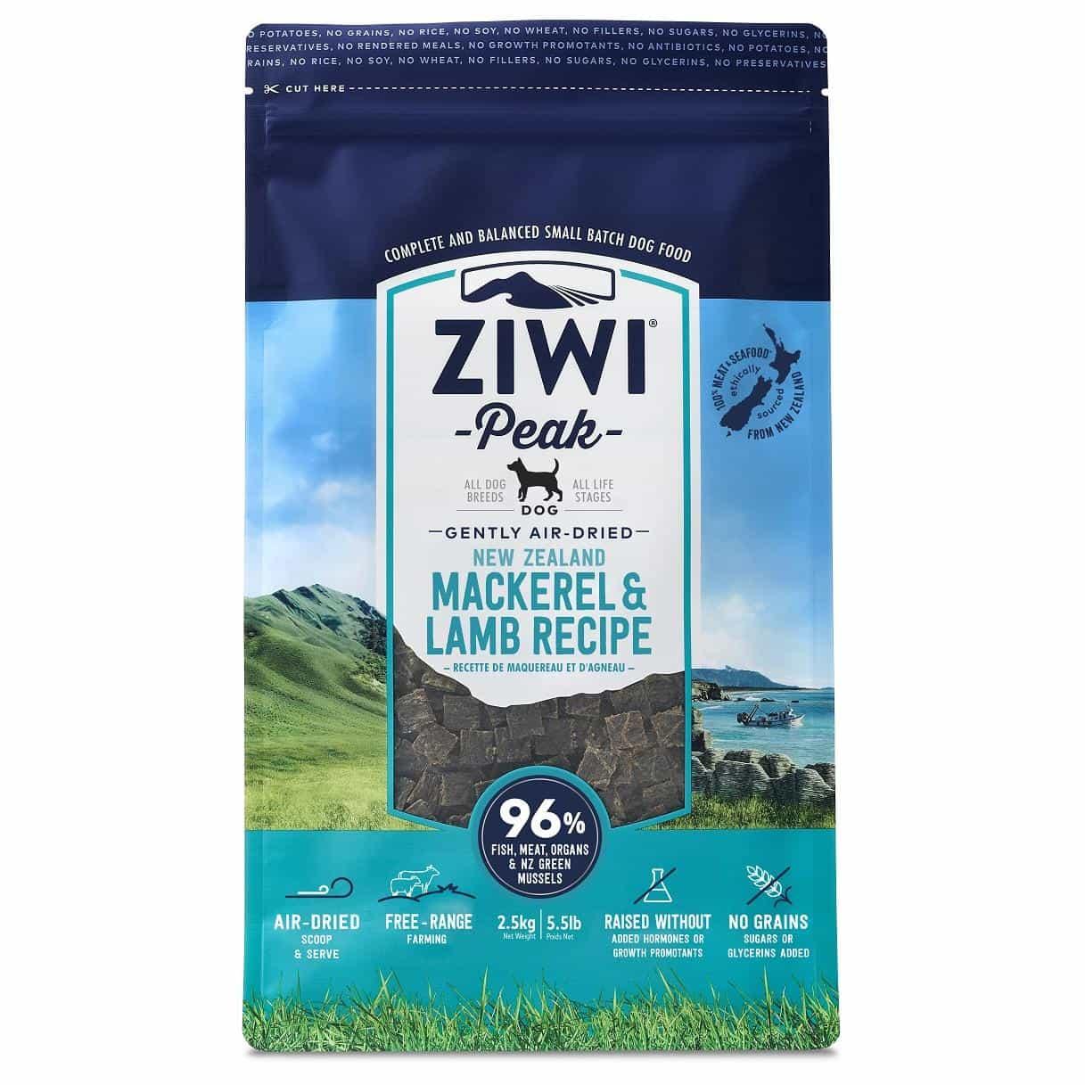 Ziwi Peak Air Dried Mackerel & Lamb Dog Food
