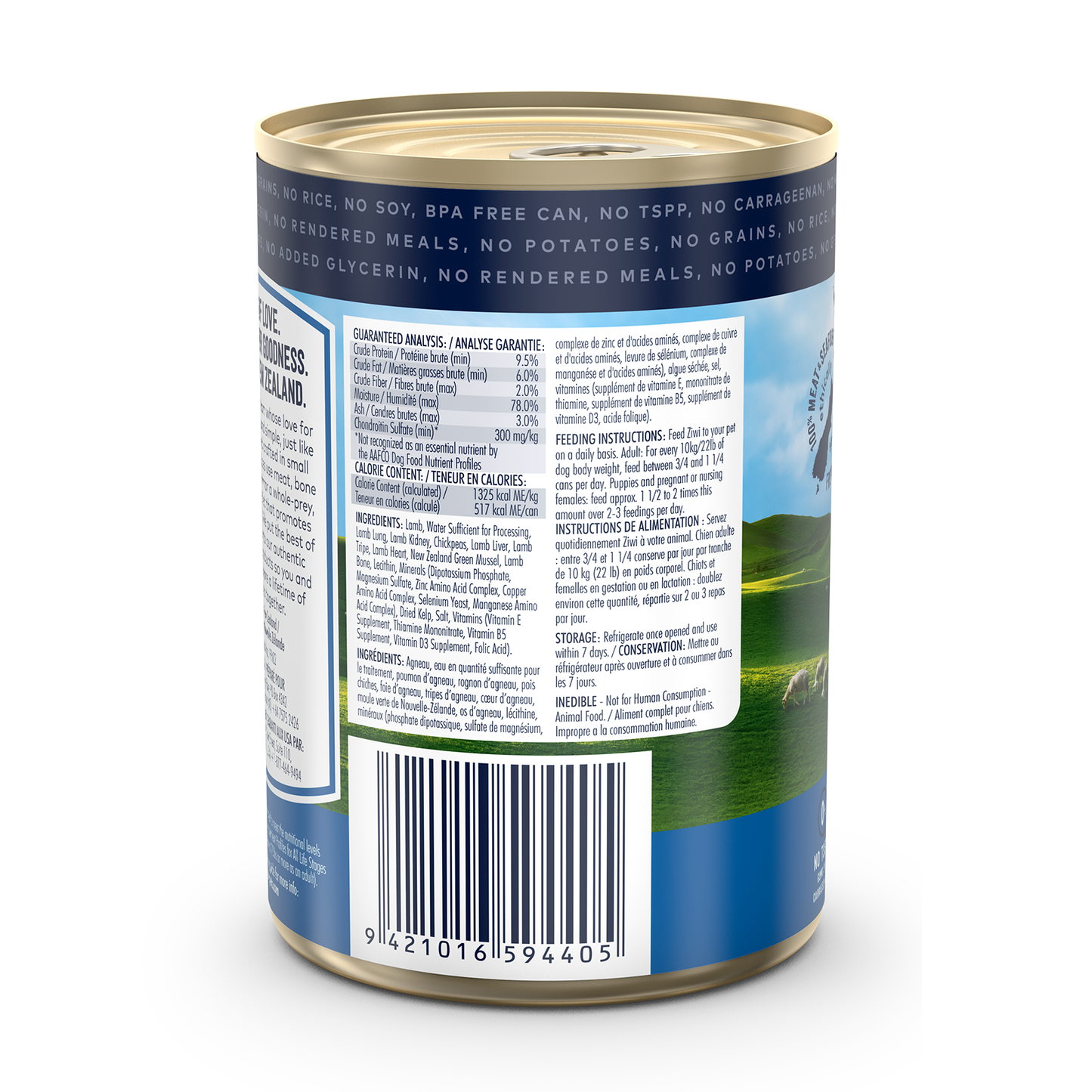 Ziwi Peak Daily Dog Cuisine Lamb
