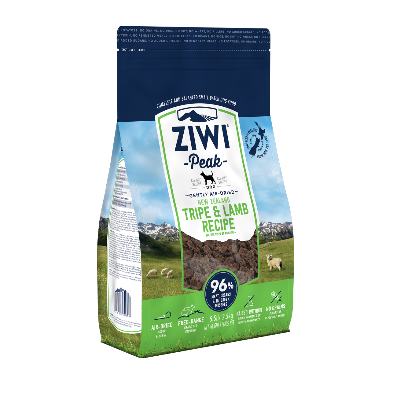 Ziwi Peak Air Dried Tripe & Lamb Dog Food