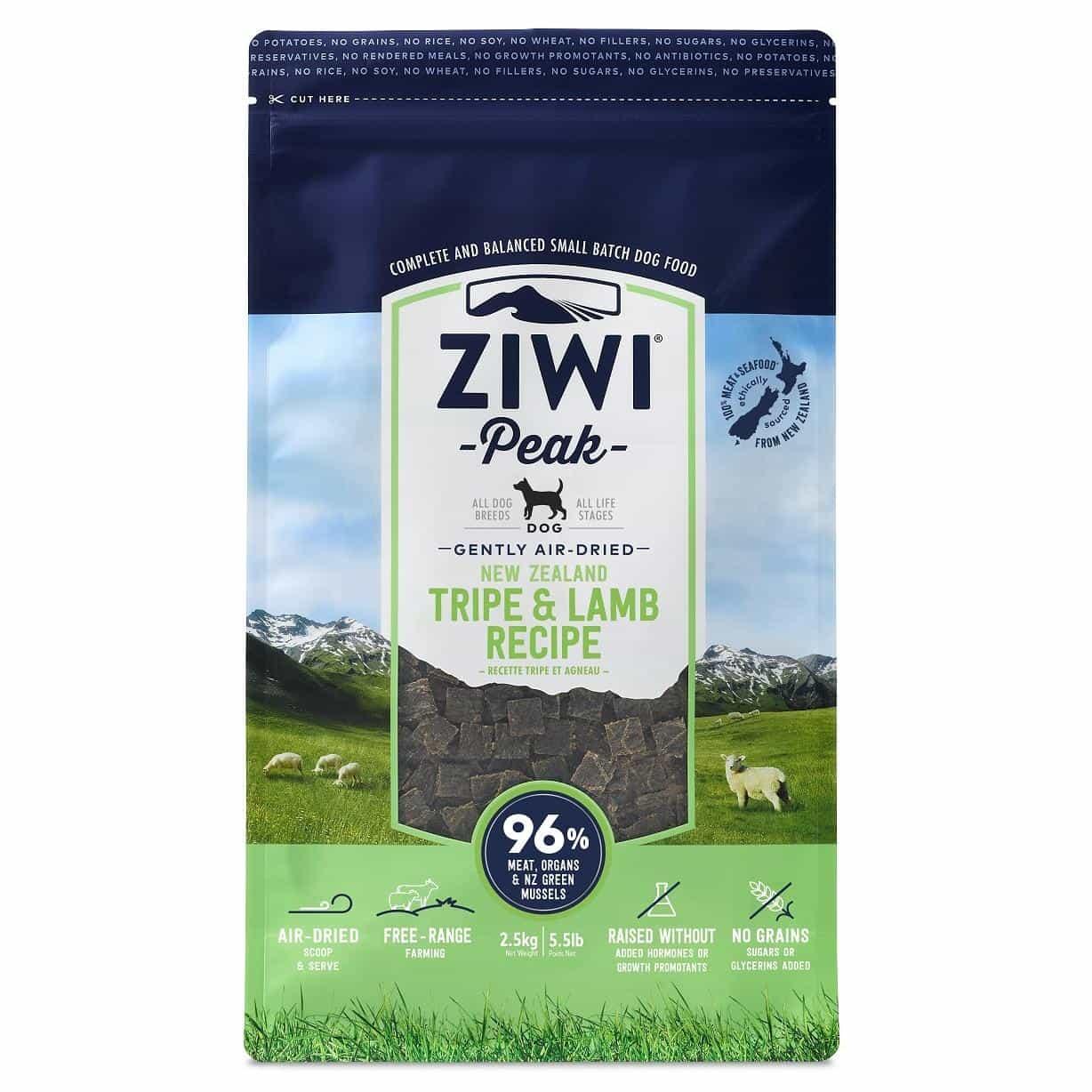 Ziwi Peak Air Dried Tripe & Lamb Dog Food