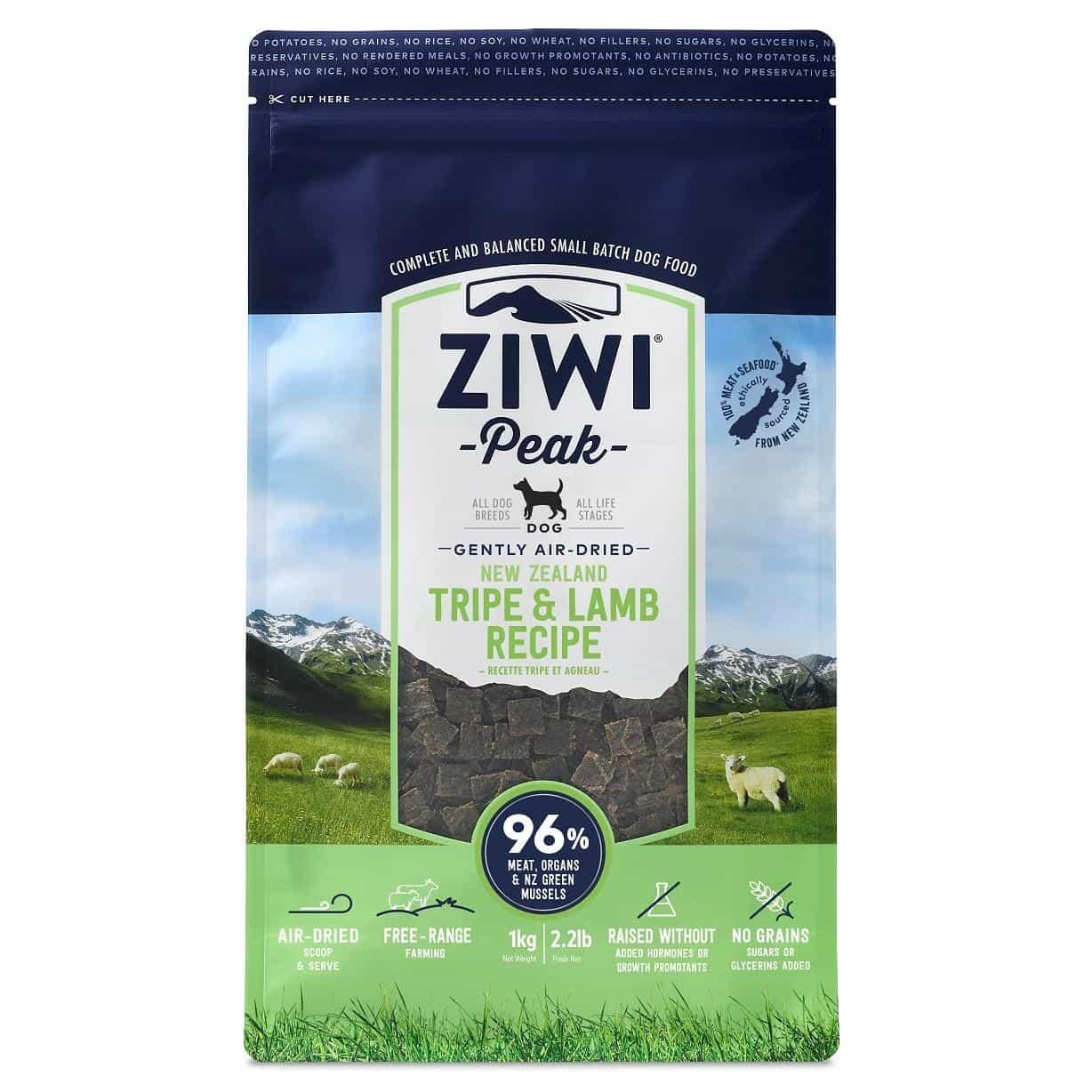 Ziwi Peak Air Dried Tripe & Lamb Dog Food