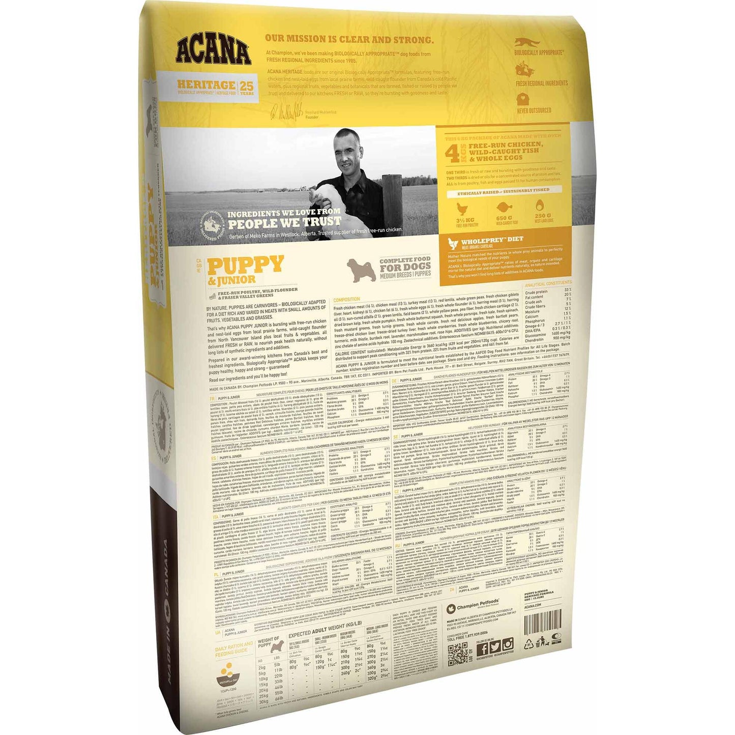 ACANA Puppy Recipe