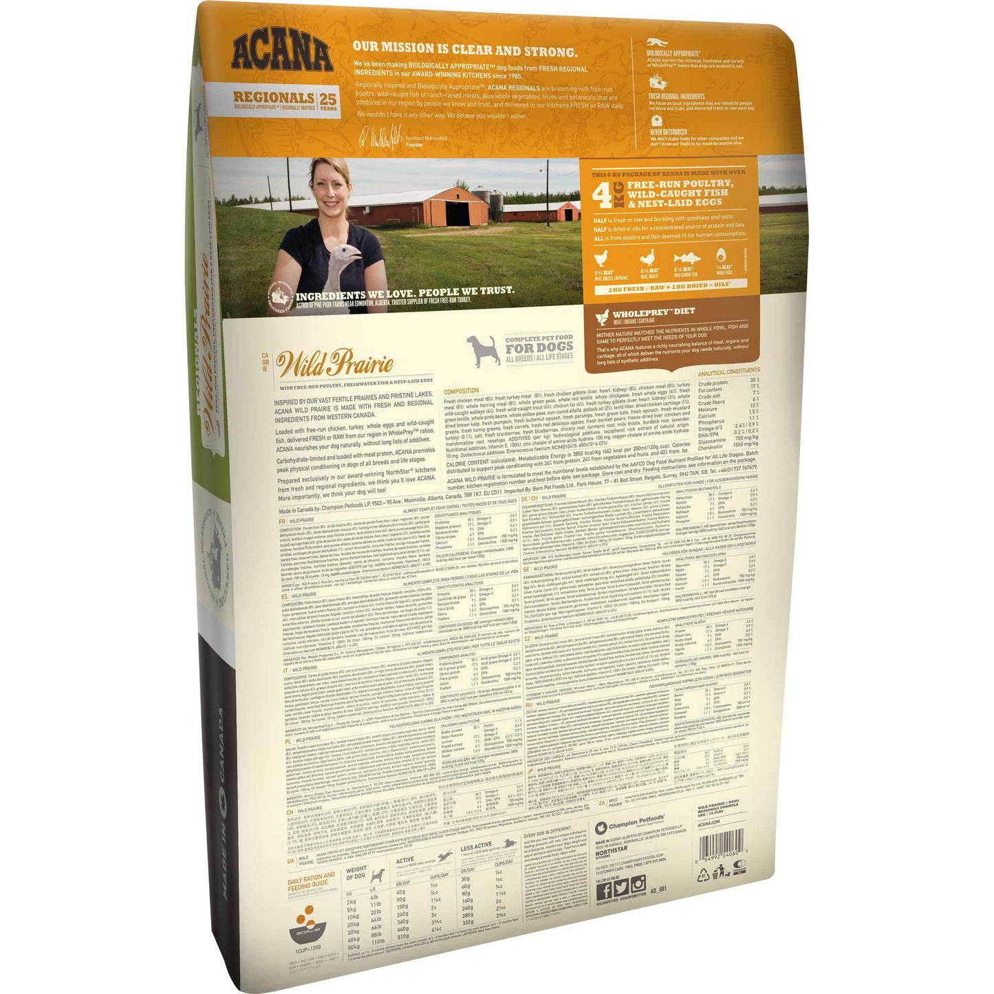 ACANA Highest Protein Wild Prairie Dog Recipe