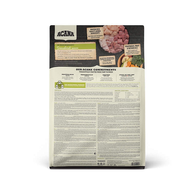 ACANA Highest Protein Grasslands Dog Recipe
