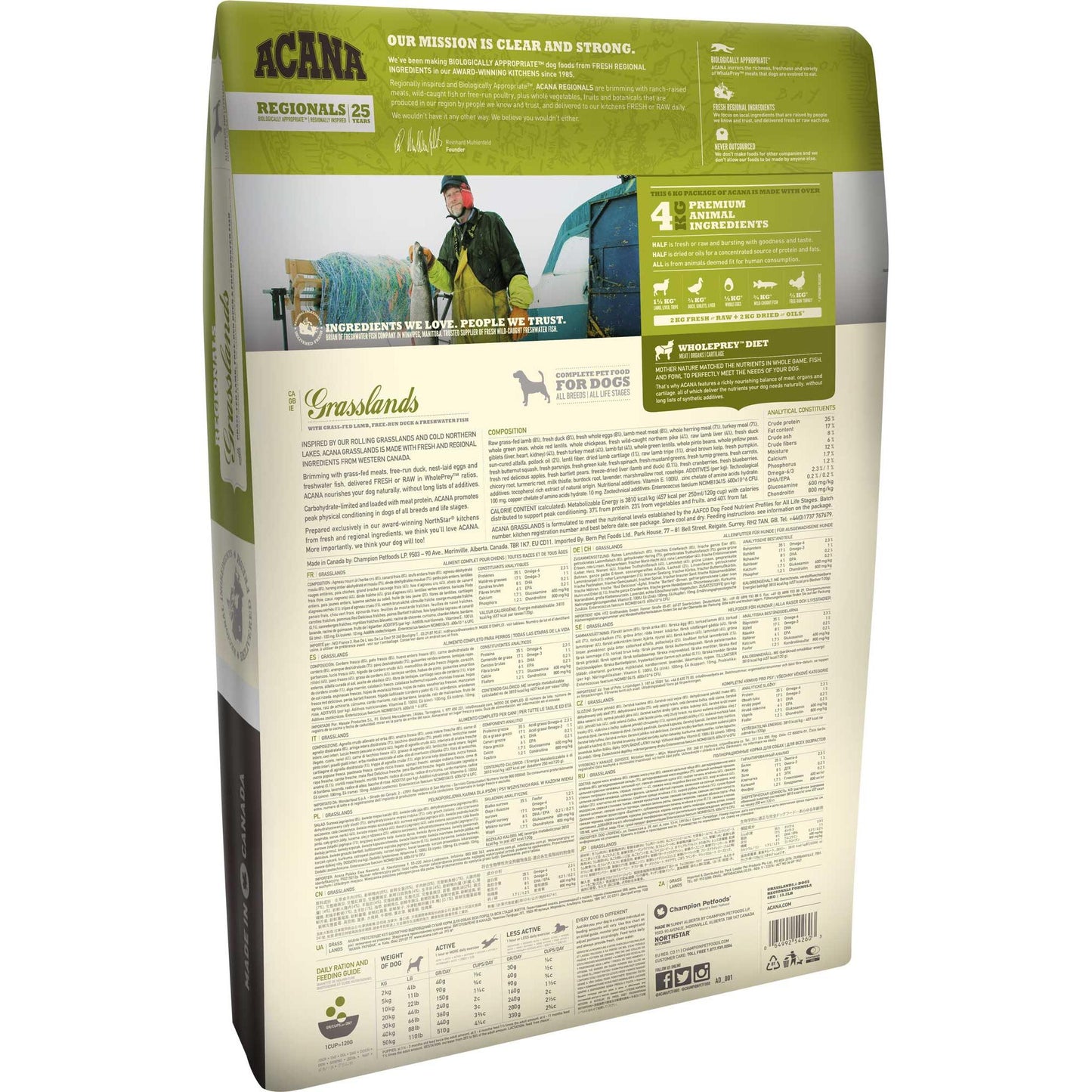 ACANA Highest Protein Grasslands Dog Recipe