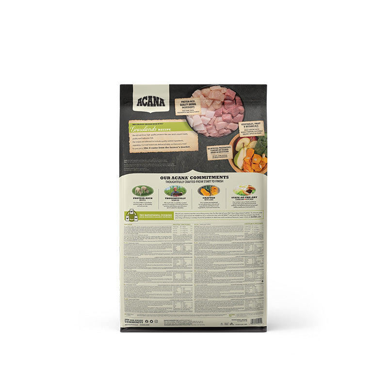 ACANA Highest Protein Grasslands Dog Recipe