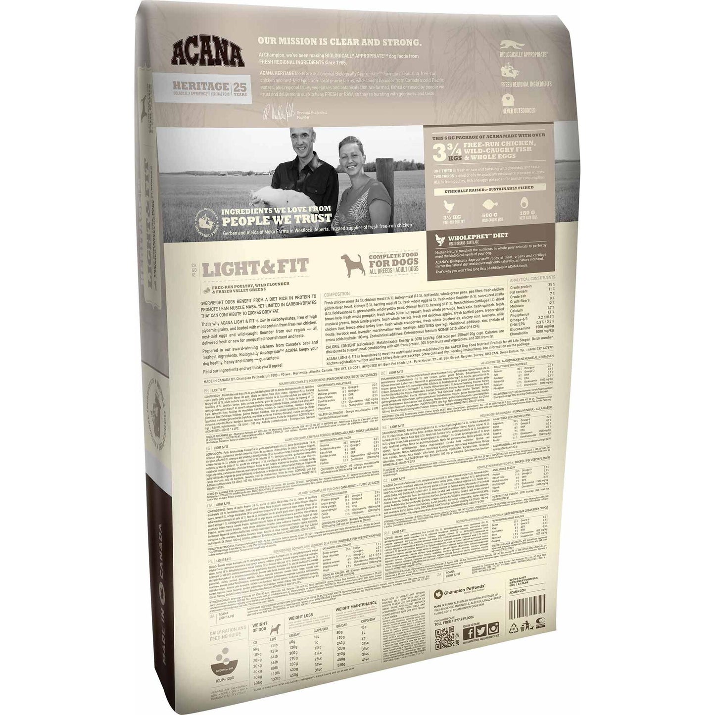 ACANA Light & Fit Dog Recipe