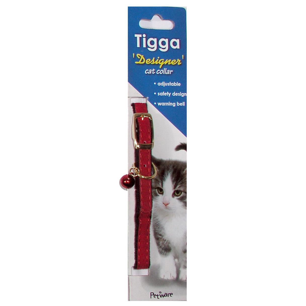 Tigga Velvet Cat Collar