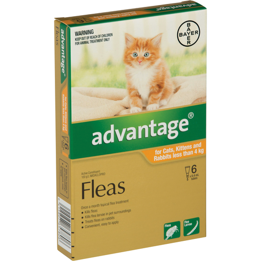 Advantage Small Cat & Rabbits (0-4kg)