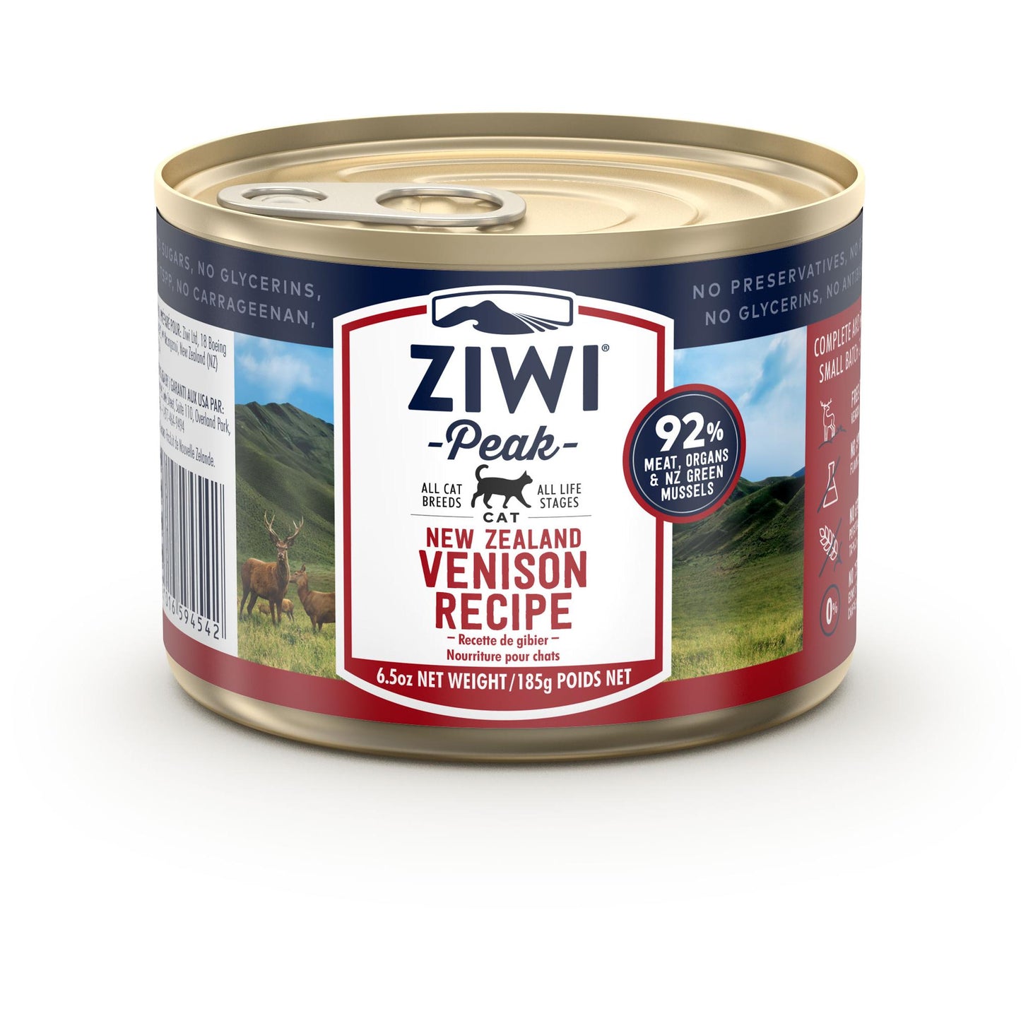 Ziwi Peak Daily Cat Cuisine Cans Venison