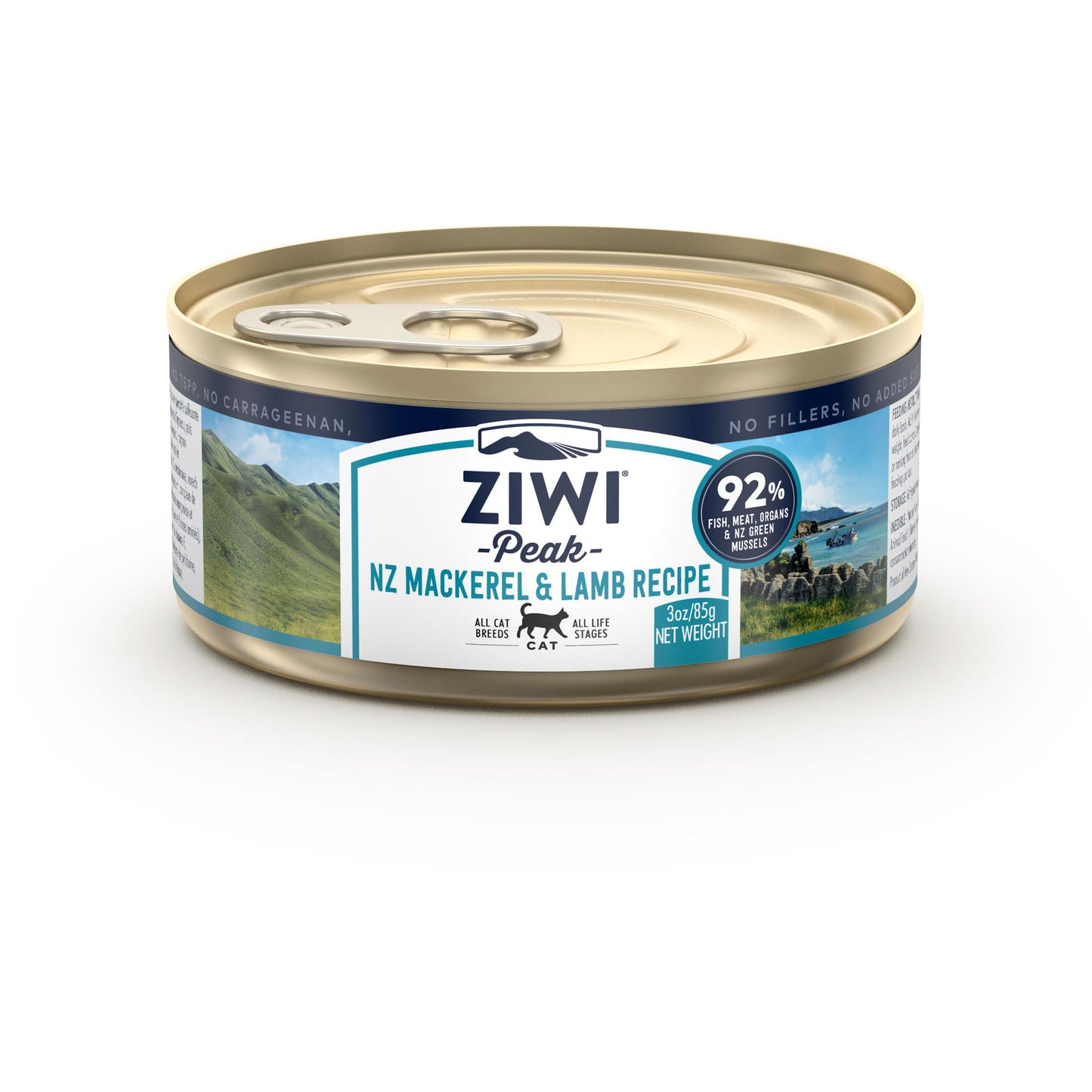 Ziwi Peak Canned Mackerel & Lamb Cat Food
