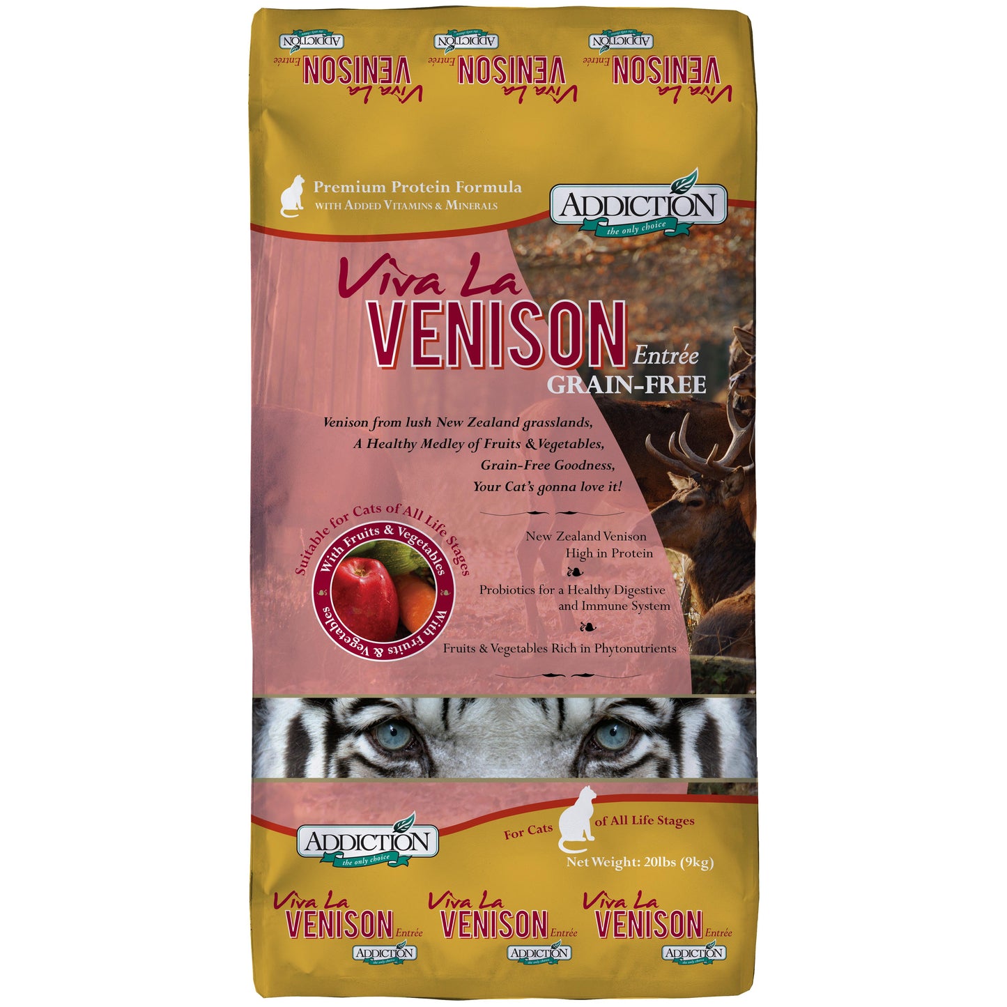 Addiction Viva La Venison Grain Free Dry Cat Food